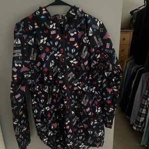 Boston Inspired Rain Jacket